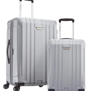 Premium ABS Hardshell Luggage Set with Spinner Wheels: Carry-On and Checked Options for Organized Travel